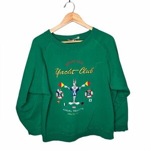 ACME CLOTHING x Vintage 1992 Warner Bros Yacht Club Embroidered Sweatshirt